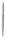 Golyóstoll, 0,7 mm, nyomógombos, ezüst színű klip, rozsdam. acél tolltest, PARKER Royal Jotter, kék (ICPJBPST)
