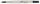 Rollertoll betét, 0,5 mm, F, góliát, PARKER, Royal, fekete (ICPRBFK)