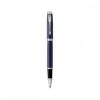 Rollertoll, 0,5 mm, ezüst színű klip, kék tolltest, PARKER IM Royal, kék (ICPRIM05)