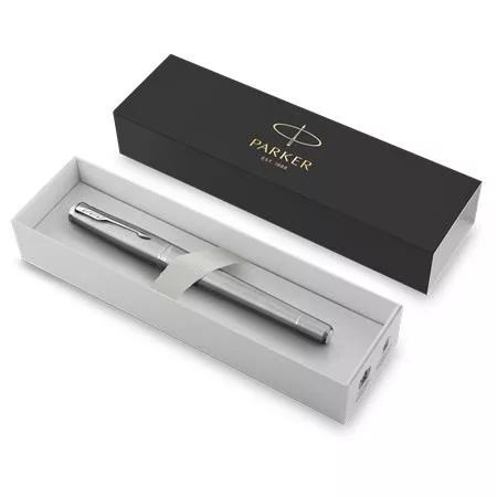 Töltőtoll, ezüst színű klip, rozsdamentes csiszolt tolltest, PARKER Royal Urban Twist (ICPUT03)