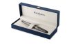 Golyóstoll, 0,7 mm, metál ezüst tolltest, ezüst klip, WATERMAN Expert Special Edition, kék (ICWESMEE)