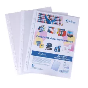   Genotherm, lefűzhető, A4, 120 mikron, narancsos felület, VICTORIA OFFICE (IDGL120)