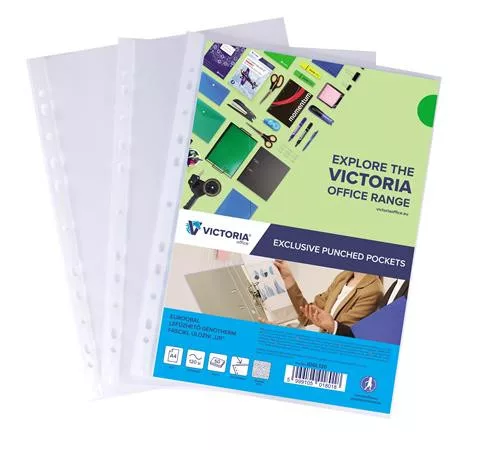 Genotherm, lefűzhető, A4, 120 mikron, narancsos felület, VICTORIA OFFICE (IDGL120)