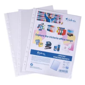   Genotherm, lefűzhető, A4+, 55 mikron, víztiszta, VICTORIA OFFICE (IDGLP)