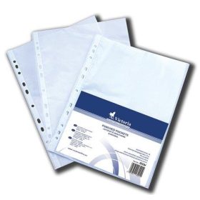   Genotherm, lefűzhető, A4, 50 mikron, víztiszta, VICTORIA OFFICE (IDGV)