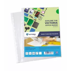   Genotherm, lefűzhető, A4, 50 mikron, víztiszta, VICTORIA OFFICE (IDGV)