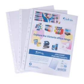   Genotherm, lefűzhető, A4, 145 mikron, víztiszta, VICTORIA OFFICE (IDGV145)