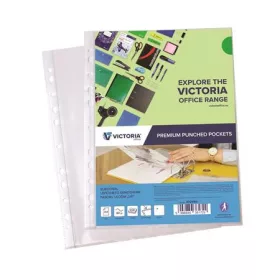   Genotherm, lefűzhető, A4, 80 mikron, víztiszta, VICTORIA OFFICE (IDGV80)