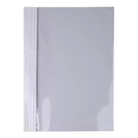   Gyorsfűző, kemény hátlappal, PVC, A4, VICTORIA OFFICE, fehér (IDGYVK02)