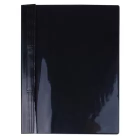   Gyorsfűző, kemény hátlappal, PVC, A4, VICTORIA OFFICE, fekete (IDGYVK03)