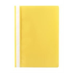 Gyorsfűző, PP, A4, VICTORIA OFFICE, citromsárga (IDGYVS)