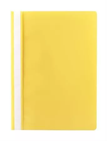 Gyorsfűző, PP, A4, VICTORIA OFFICE, citromsárga (IDGYVS)