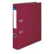 Iratrendező, 50 mm, A4, PP/karton, élvédő sínnel, VICTORIA OFFICE, Basic, bordó (IDI50BO)