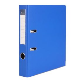   Iratrendező, 50 mm, A4, PP/karton, élvédő sínnel, VICTORIA OFFICE, Basic, királykék (IDI50KK)