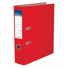   Iratrendező, 75 mm, A4, PP/karton, VICTORIA OFFICE, Basic, piros (IDI75PN)