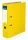 Iratrendező, 75 mm, A4, PP/karton, élvédő sínnel, VICTORIA OFFICE, Basic, sárga (IDI75S)
