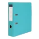 Iratrendező, 75 mm, A4, PP/karton, élvédő sínnel, VICTORIA OFFICE, Basic, türkiz (IDI75T)