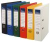 Iratrendező, 75 mm, A4, PP/PP, élvédő sínnel, VICTORIA OFFICE, Premium, piros (IDIP75P)