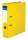 Iratrendező, 75 mm, A4, PP/PP, élvédő sínnel, VICTORIA OFFICE, Premium, sárga (IDIP75S)