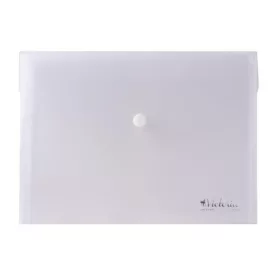   Irattartó tasak, A5, PP, patentos, VICTORIA OFFICE, áttetsző (IDITA5A)