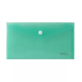   Irattartó tasak, DL, PP, patentos, VICTORIA OFFICE, zöld (IDITDLZ)