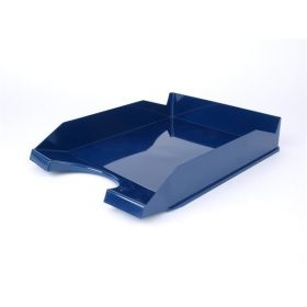 Irattálca, műanyag, VICTORIA OFFICE, sötétkék (IDTK)