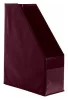 Iratpapucs, PVC, 95 mm, VICTORIA OFFICE, bordó (IDVB)