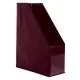 Iratpapucs, PVC, 95 mm, VICTORIA OFFICE, bordó (IDVB)