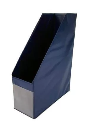 Iratpapucs, PVC, 95 mm, VICTORIA OFFICE, kék (IDVK)