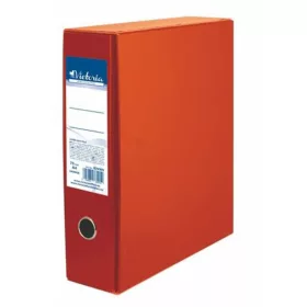   Tokos iratrendező, 75 mm, A4, karton, VICTORIA OFFICE, narancs (IDVNN)