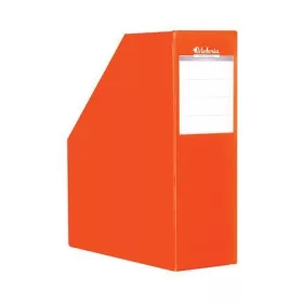 Iratpapucs, karton, 90 mm, VICTORIA OFFICE, narancs (IDVPN)