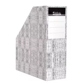 Iratpapucs, karton, 90 mm, VICTORIA OFFICE, Textil (IDVPT)