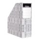 Iratpapucs, karton, 90 mm, VICTORIA OFFICE, Textil (IDVPT)
