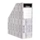 Iratpapucs, karton, 90 mm, VICTORIA OFFICE, Textil (IDVPT)