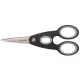 Olló, konyhai, 22 cm FISKARS Functional ReNew, fekete (IF1003034)
