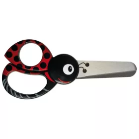 Olló, óvodai, 13 cm, FISKARS, katica (IF1004612)