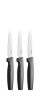Késkészlet, általános, 11 cm, FISKARS Functional Form fekete (IF1057563)