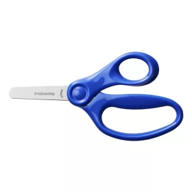 Olló, iskolai, 13 cm, FISKARS, kék (IF1064069)