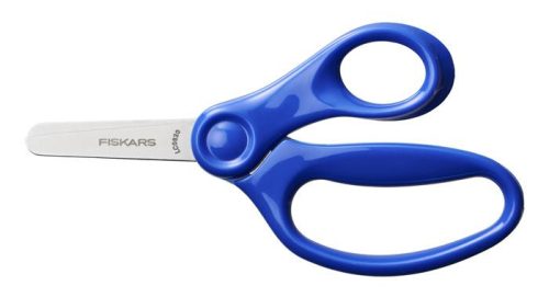 Olló, iskolai, 13 cm, FISKARS, kék (IF1064069)