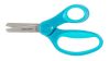 Olló, iskolai, 13 cm, FISKARS Glitter Kids, kék (IF1064073)