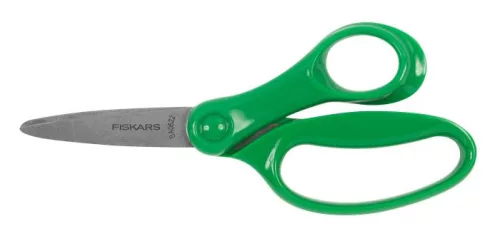 Olló, iskolai, 15 cm, FISKARS, zöld (IF1067848)