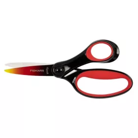 Olló, iskolai, 15 cm, FISKARS, ombré piros (IF1067853)