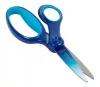 Olló, iskolai, 15 cm, balkezes, FISKARS, ombré kék (IF1067854)
