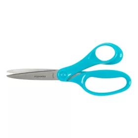 Olló, iskolai, 18 cm, FISKARS,  türkizkék (IF1067855)