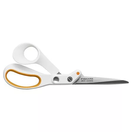 Varróolló, 21 cm, FISKARS Amplify, fehér (IF1070081)