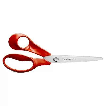 Olló, általános, 21 cm, balkezes, FISKARS Classic, piros (IF1075035)