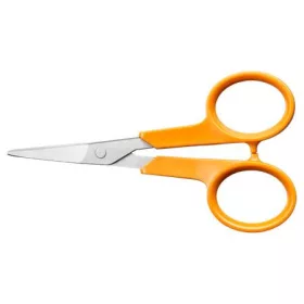   Olló, körömvágó, 10 cm, hajlított, FISKARS Classic, narancssárga (IF1075058)