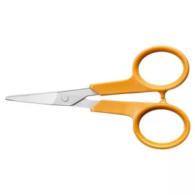   Varróolló, 10 cm, hajlított, FISKARS Classic, narancssárga (IF1075059)