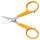 Olló, körömvágó, 10 cm, egyenes, FISKARS Classic, narancssárga (IF1075060)