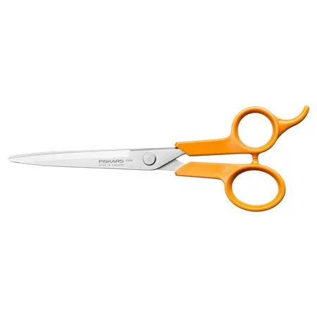 Hajvágó olló, 17 cm, FISKARS Classic, narancssárga (IF1075062)